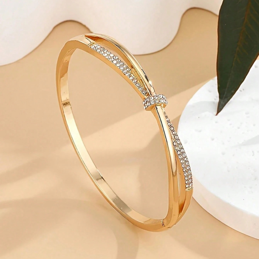 Bracelet Jonc Croisé