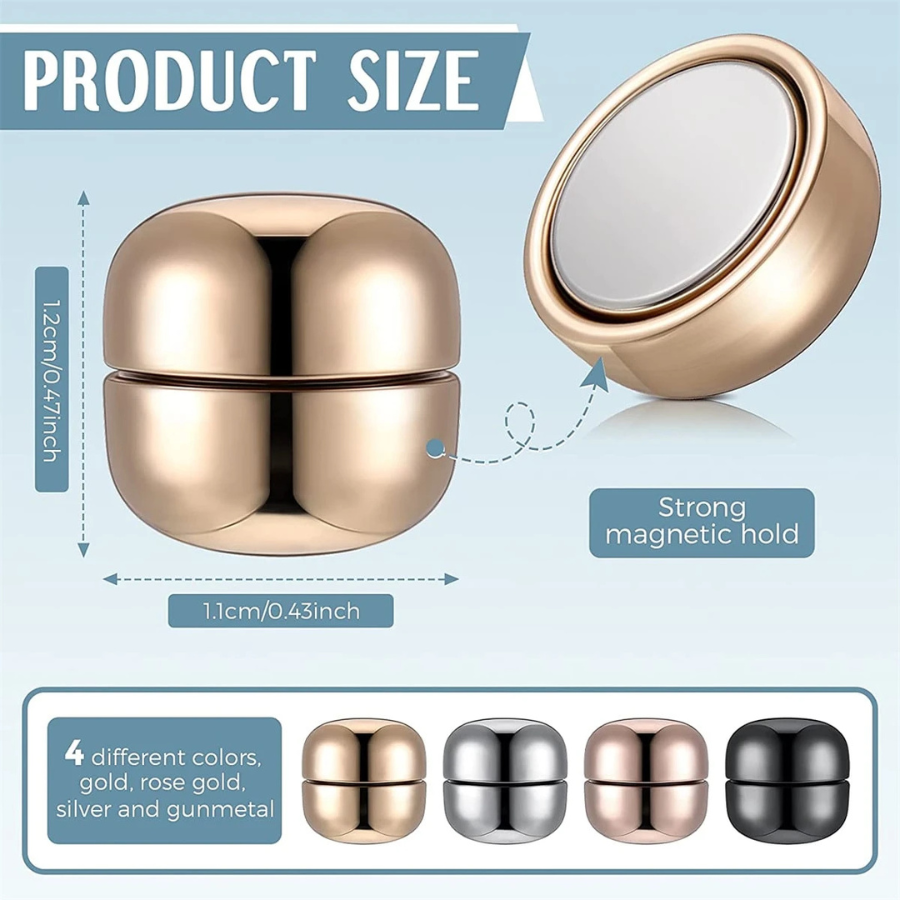 Pack 4 Épingles Magnétiques